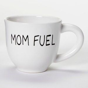 love this product 1872 by Macy’s Backstage | White Glossy 'Mom Fuel' Mug